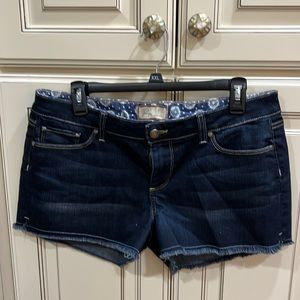 Paige TM designer jean shorts in excellent condition